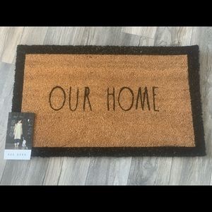 Rae Dunn - Our Home Outdoor Mat - NWT 🇺🇸